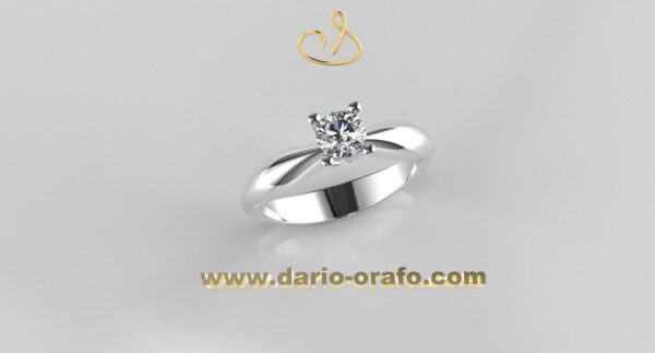 Anello Solitario 069