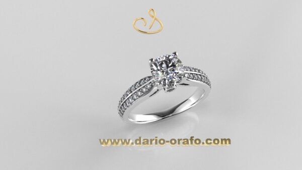 Anello Solitario 072