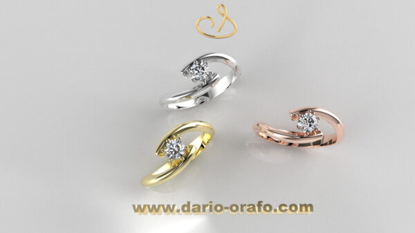 Anello Solitario 073 - immagine 3
