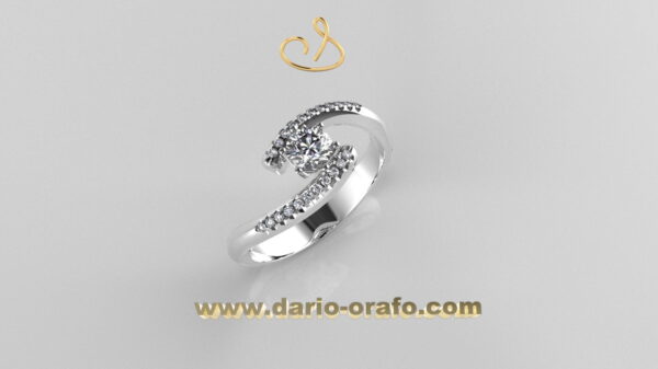 Anello Solitario 074