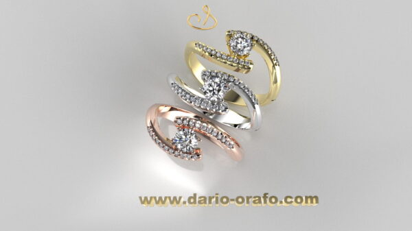 Anello Solitario 074 - immagine 3