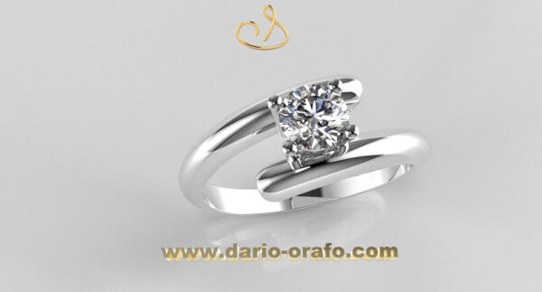 Anello Solitario 078