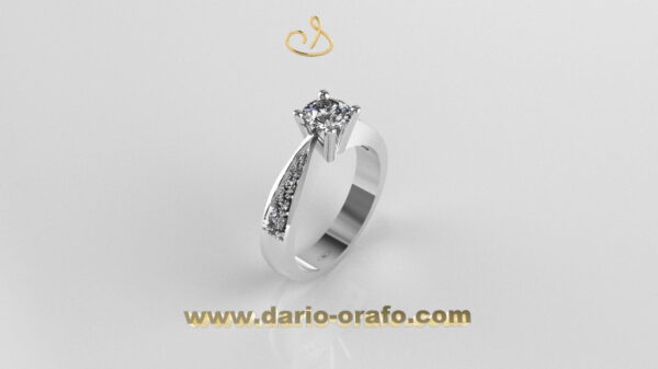 Anello Solitario 077 - immagine 2