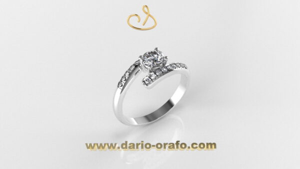 Anello Solitario 079 - immagine 2