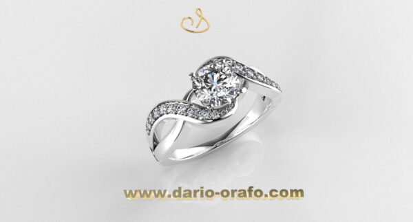 Anello Solitario 080