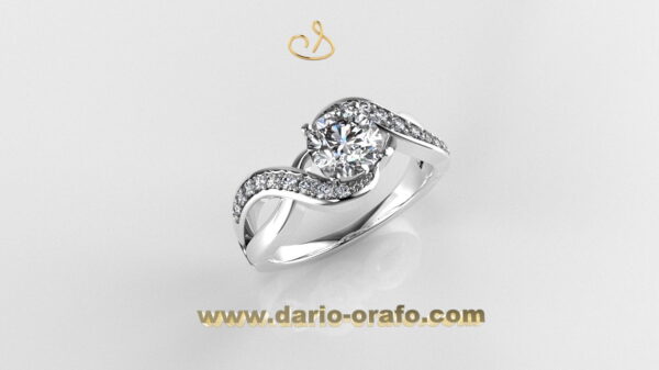 Anello Solitario 080