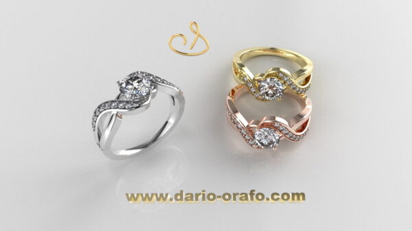 Anello Solitario 080 - immagine 4