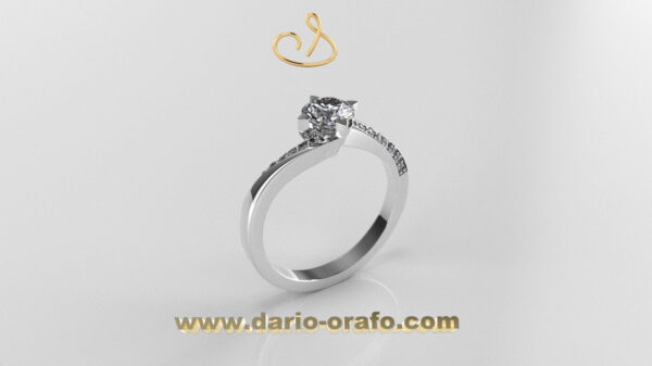 Anello Solitario 081 - immagine 2