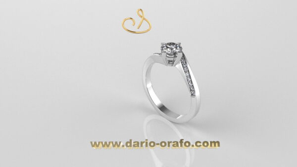 Anello Solitario 081 - immagine 3
