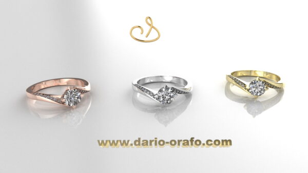 Anello Solitario 081 - immagine 4