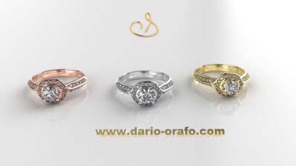 Anello Solitario 084 - immagine 4