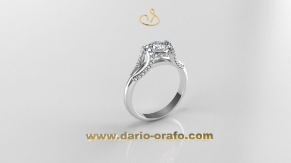 Anello Solitario 085 - immagine 2