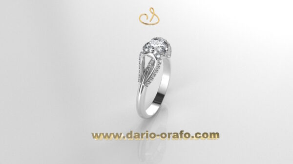 Anello Solitario 085 - immagine 3
