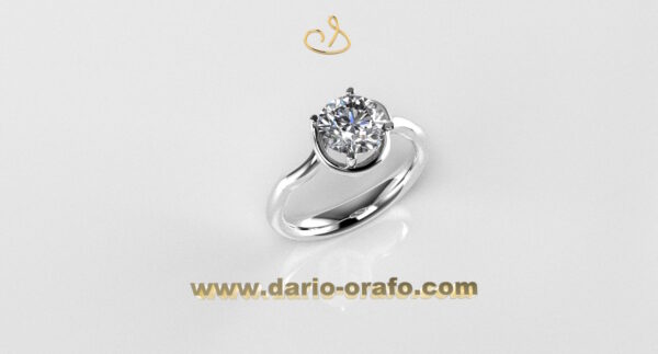 Anello Solitario 088