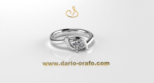 Anello Solitario 089