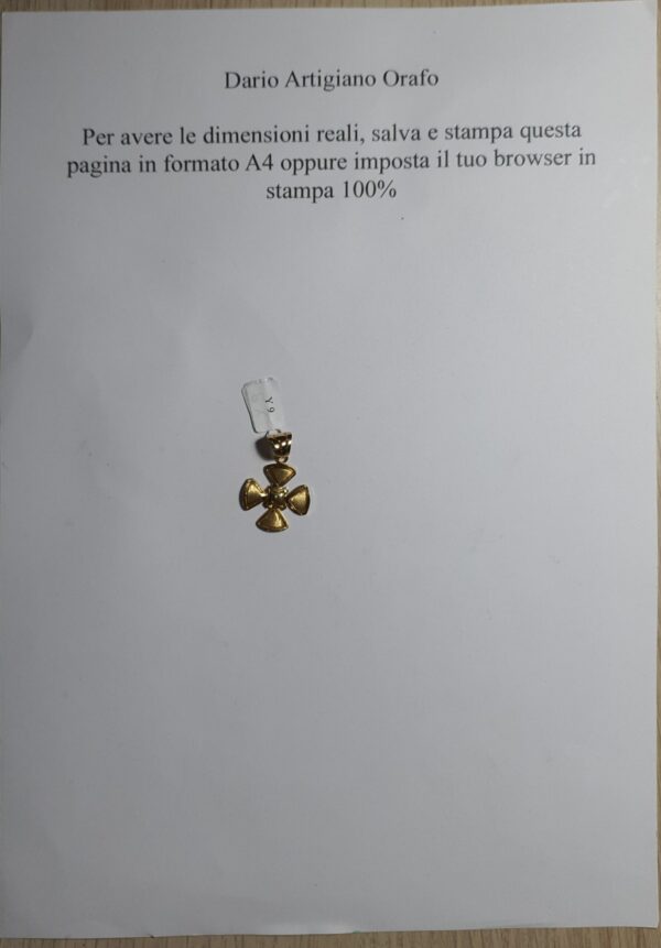 Croce da Uomo Y 009 - immagine 4