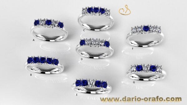 Veretta con Zaffiri 003 - immagine 4