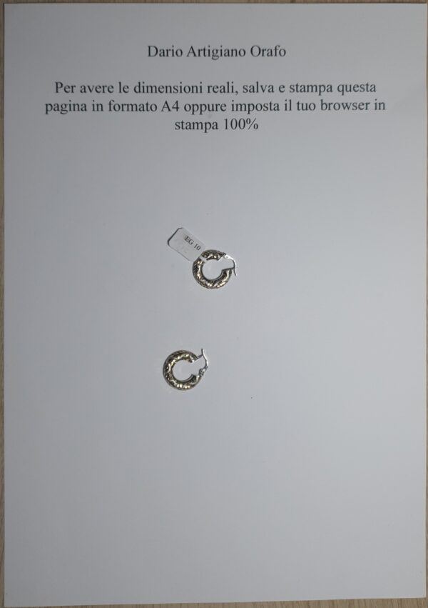 Orecchini a Cerchio EG 010 - immagine 4
