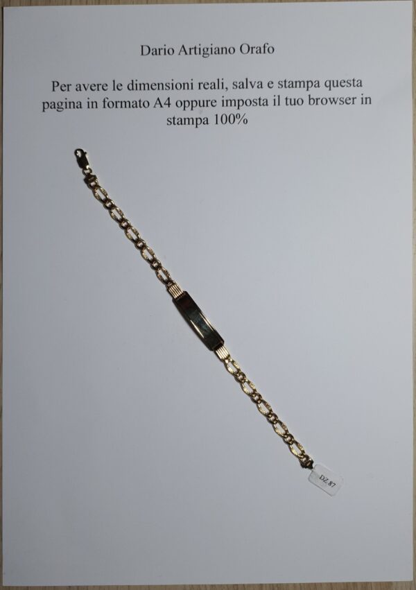 Bracciale Uomo DZ 087 - immagine 4
