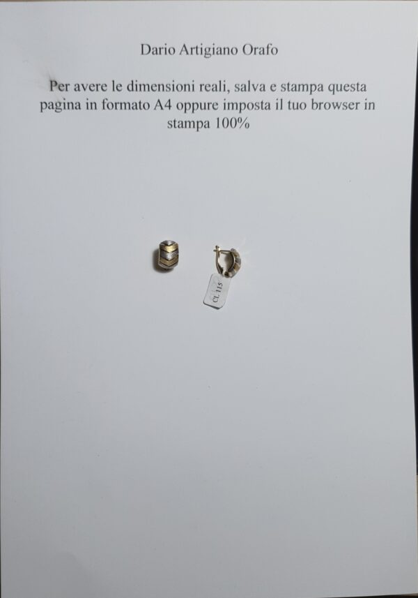 Orecchino Donna CL 115 - immagine 3