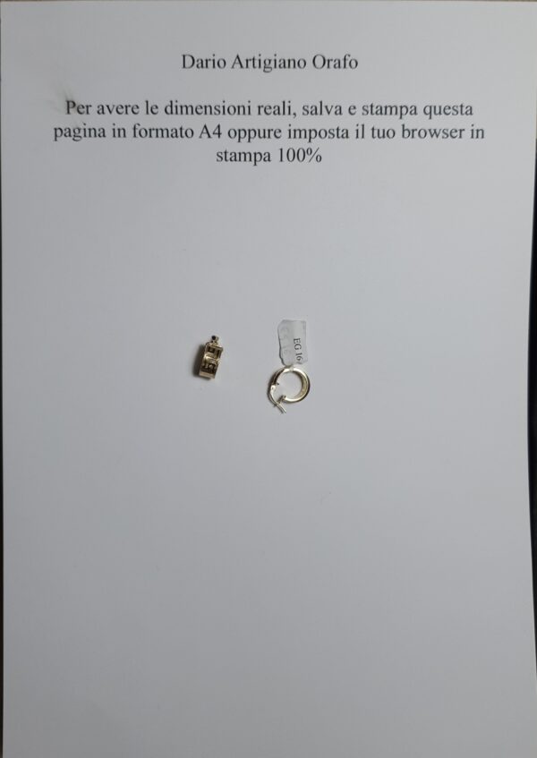 Orecchini a Cerchio EG 016 - immagine 4