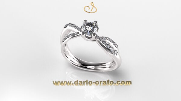 Anello Solitario 090 - immagine 3