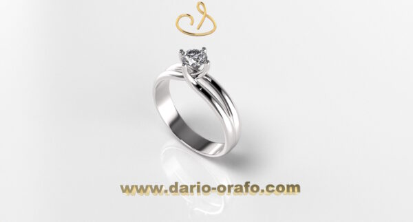 Anello Solitario 091