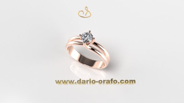 Anello Solitario 091 - immagine 5