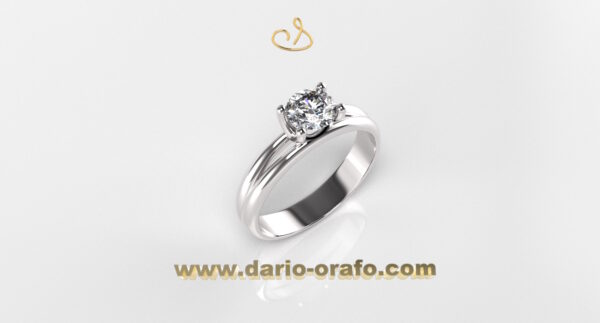 Anello Solitario 093