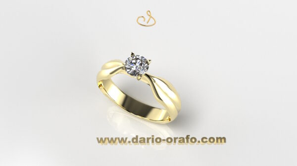 Anello Solitario 096 - immagine 5