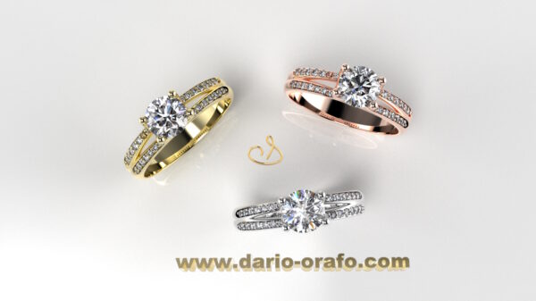 Anello Solitario 097 - immagine 4