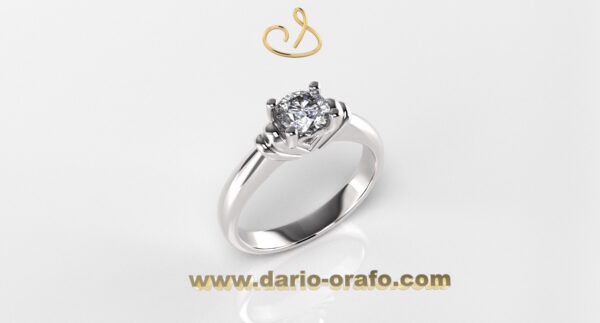 Anello Solitario 098