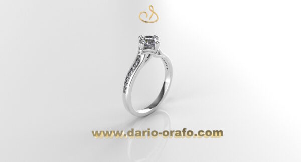 Anello Solitario 099