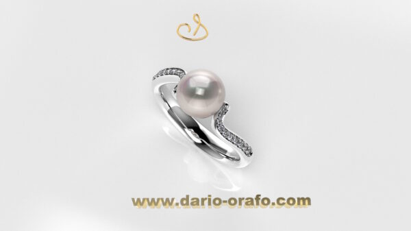 Anello Perla 011 - immagine 3