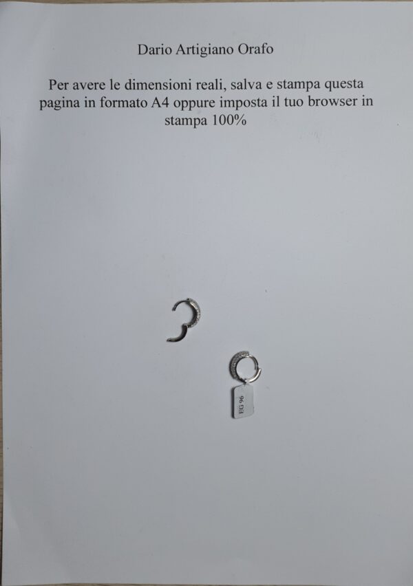Orecchini a Cerchio EG 096 - immagine 4