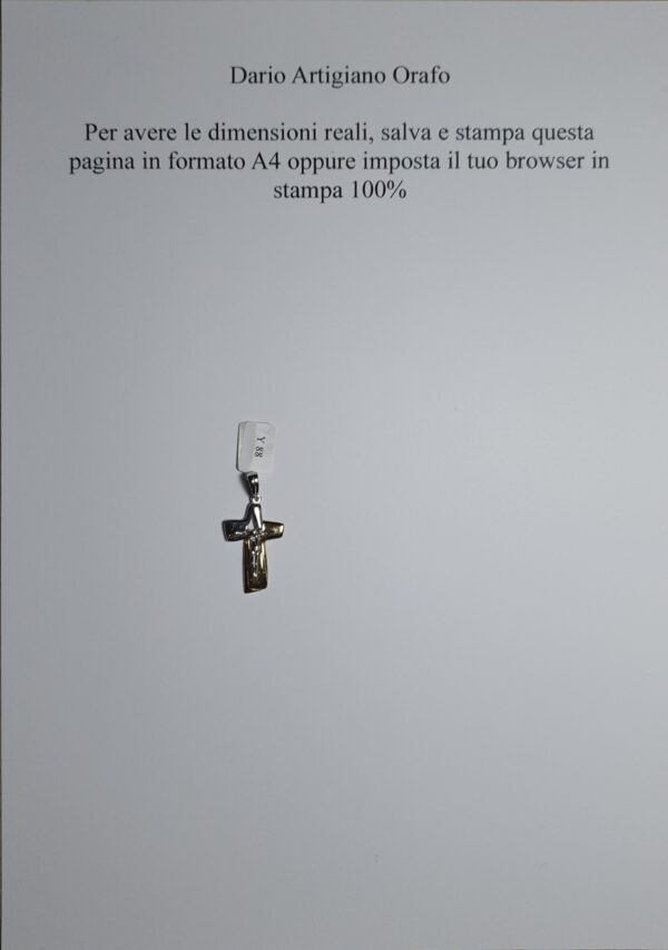 Croce da Uomo Y 088 - immagine 4
