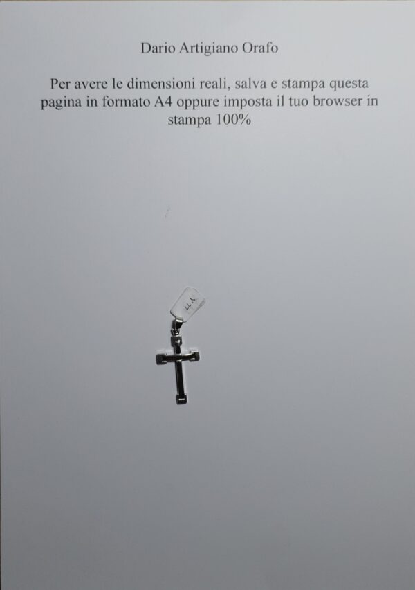 Croce da Uomo Y 077 - immagine 4