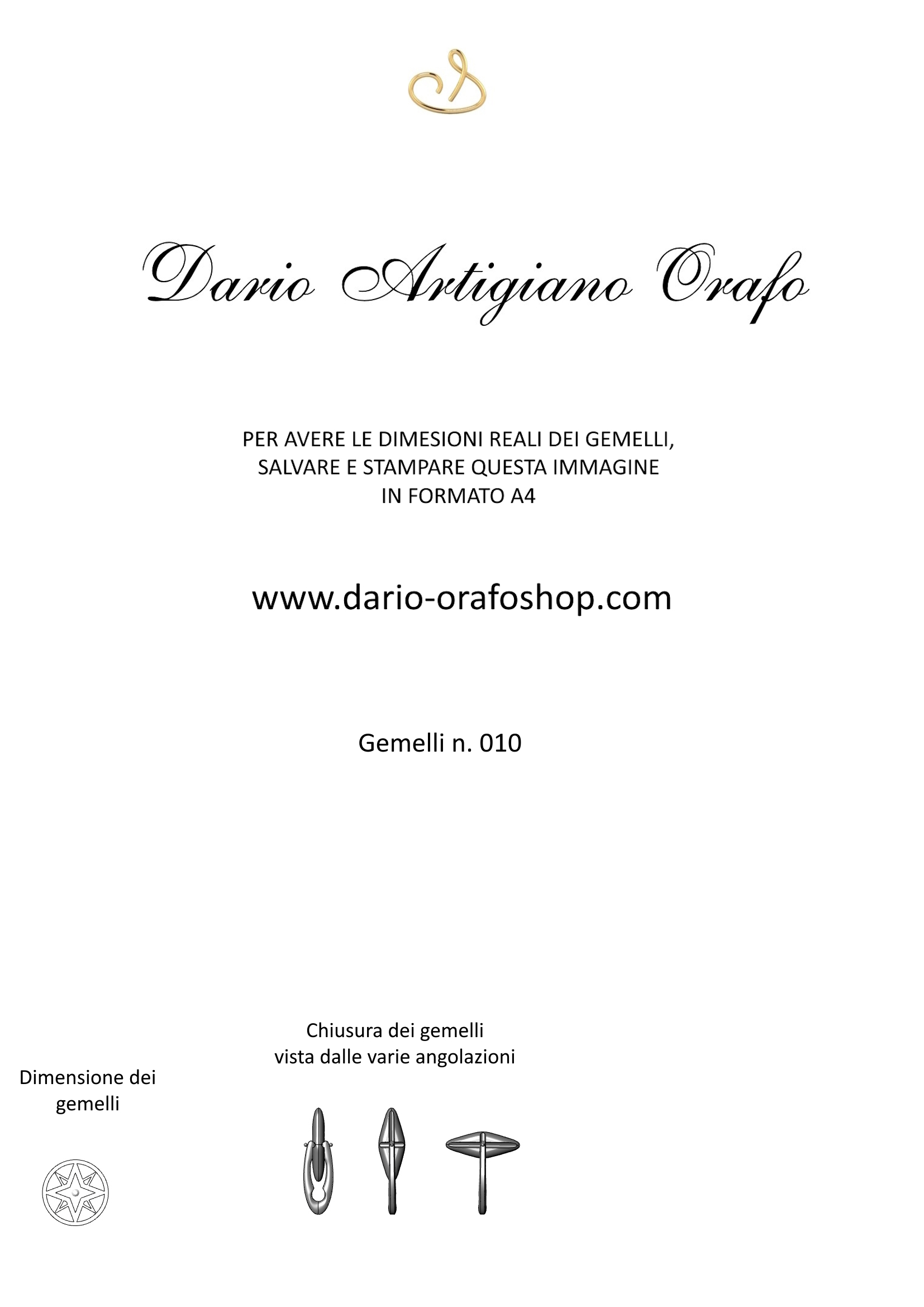 Gemelli 010 Rosa dei Venti rotondi - immagine 4