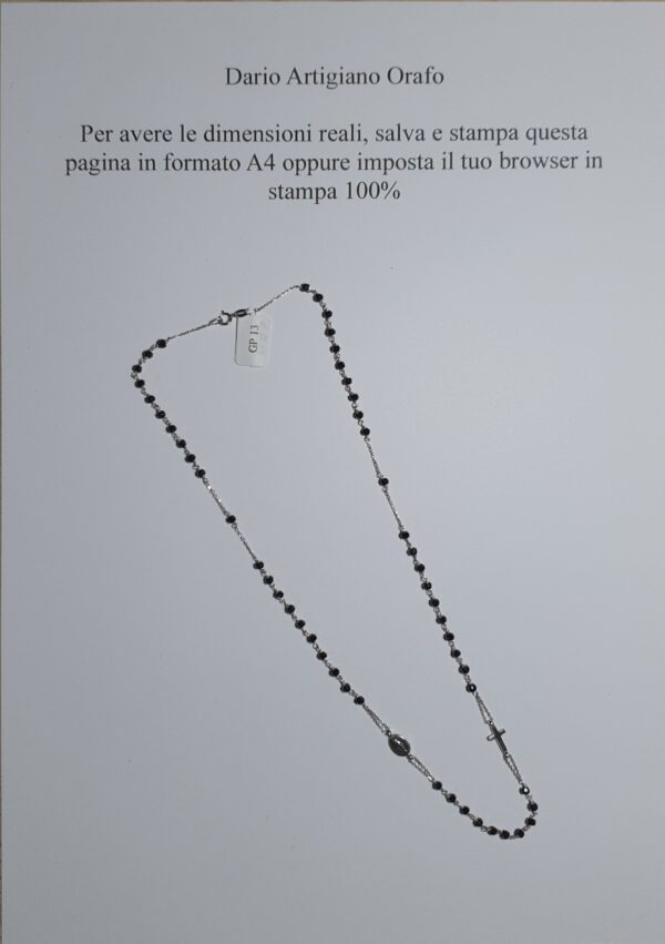Collana a Rosario GP 013 - immagine 4