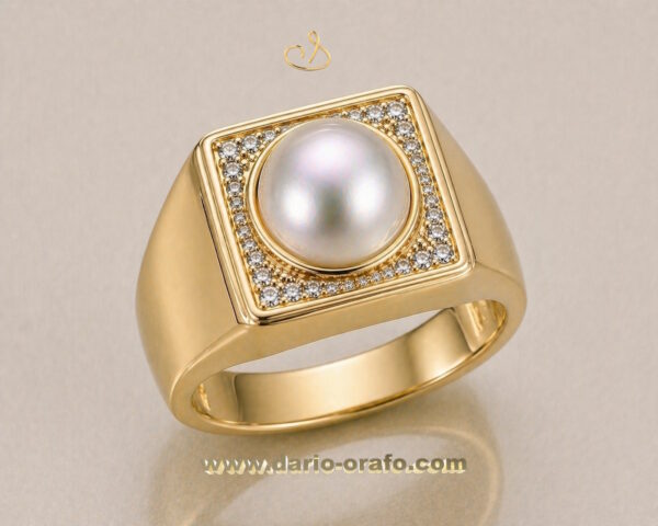Anello Perla 040Mabe'