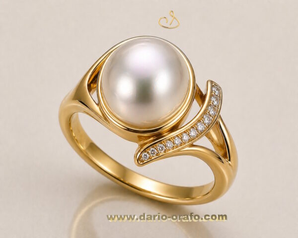Anello Perla 045 Mabe'