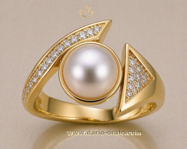 Anello Perla 058 Mabe'