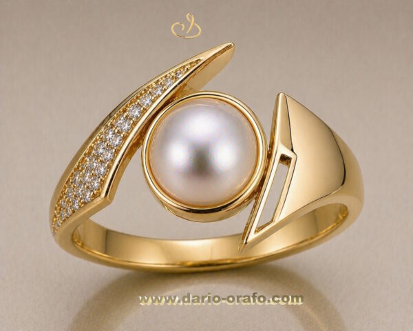 Anello Perla 063 Mabe'