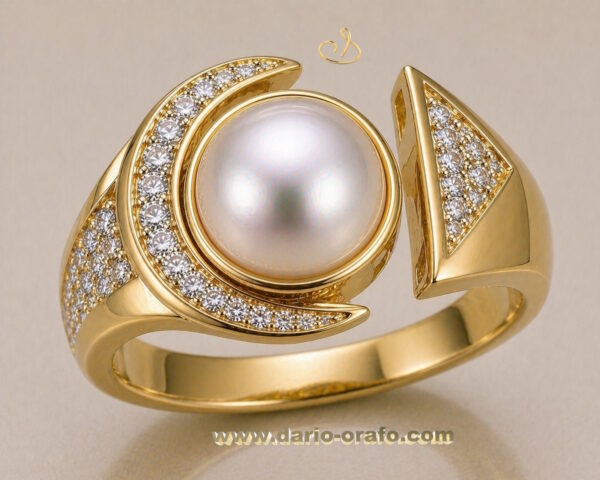 Anello Perla 064 Mabe'