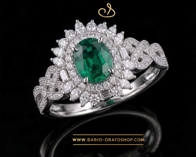 Anello Smeraldo 126