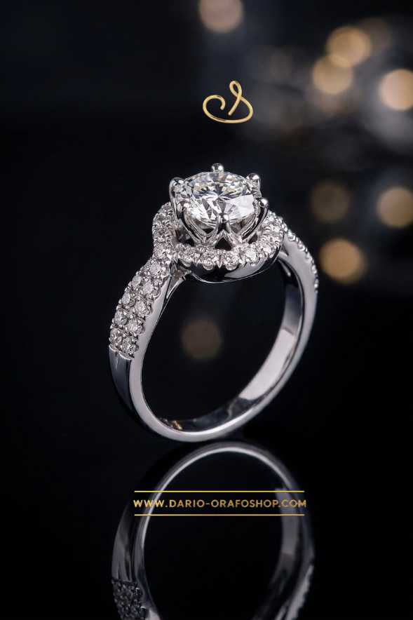 Anello Solitario 128
