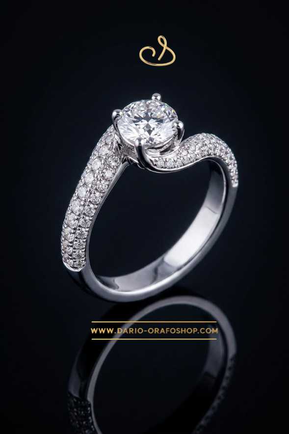 Anello Solitario 130