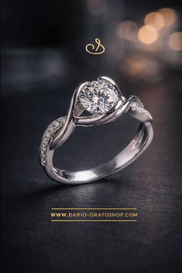 Anello Solitario 138
