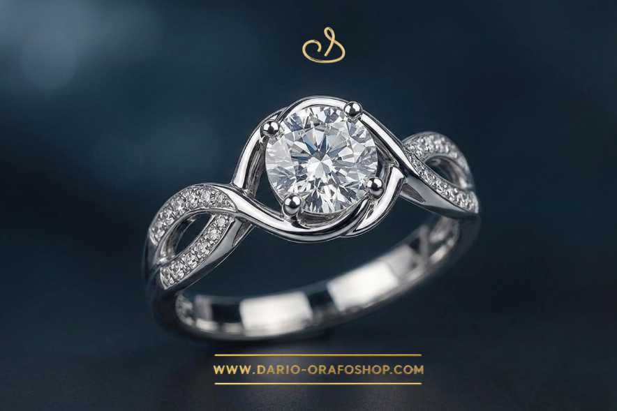 Anello Solitario 154