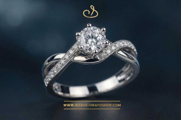 Anello Solitario 158